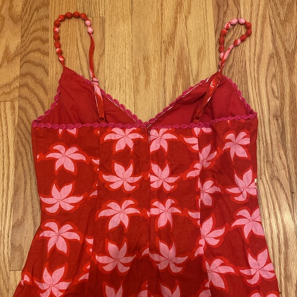 nwt caroline constas floral dress - size M - Picture 6 of 8